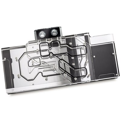 Bitspower Classic MSI RTX Gaming Trio - ARGB - Acryl, GPU-blokki (Poistotuote! Norm.199,9€)