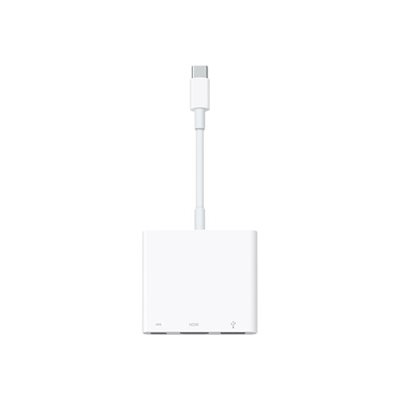 Apple USB-C Digital AV Multiport Adapter -sovitin, valkoinen