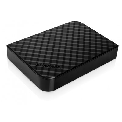 Verbatim 4TB Store 'n' Save Gen2, 3.5" ulkoinen kiintolevy, 3.0 USB, musta