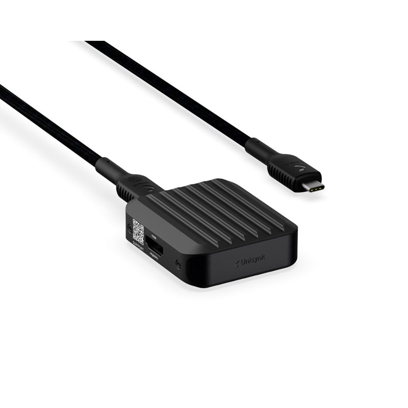 Unisynk 3.2 Gen1 USB-C 4-in-1 -telakka v3, harmaa
