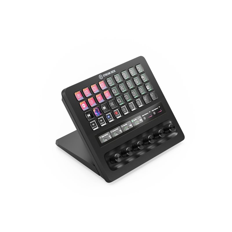 Elgato Stream Deck+ XL -hallintapaneeli, musta