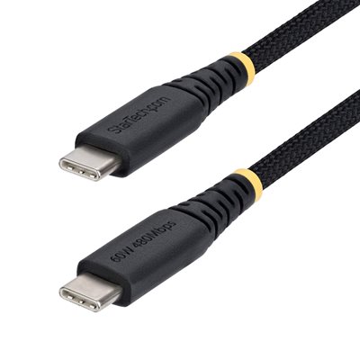StarTech.com 2.0 USB-C -kaapeli, PD 60W, 1m, musta