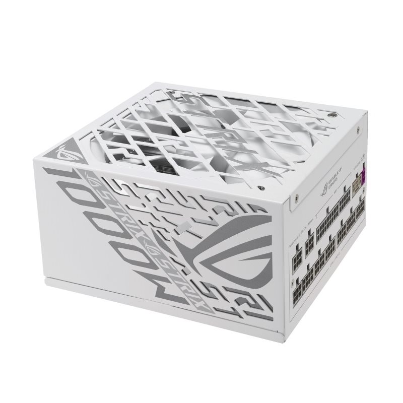 Asus 1000W ROG STRIX Platinum (ROG Equalizer), ATX-virtalähde, 80 Plus Platinum, valkoinen