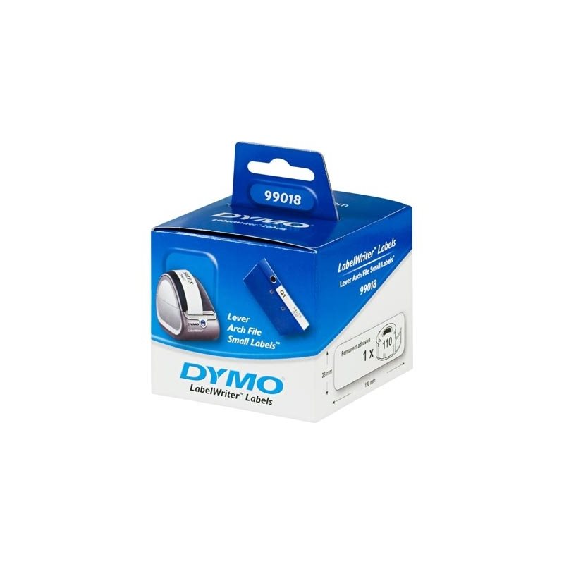 Dymo LabelWriter pitkä valkoinen arkistointitarra 38x190mm,1-p(110kpl