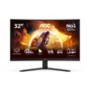 AOC 31,5" C32G42ZE, kaareva 260Hz (OC) Full HD -pelimonitori, musta/punainen