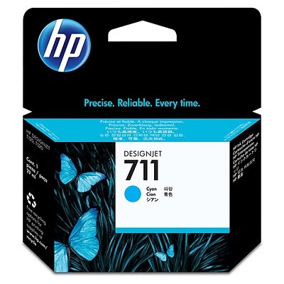 HP HP 711 mustekasetti, sopii Designjet T120 ja T520, 29 ml, syaani