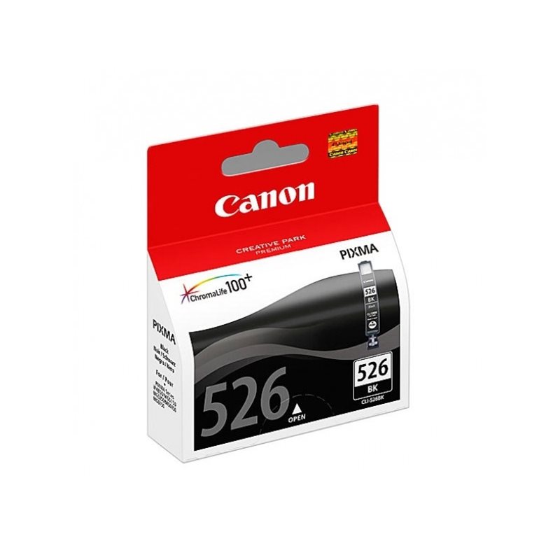 Canon CLI-526, Musta, Mustepatruuna