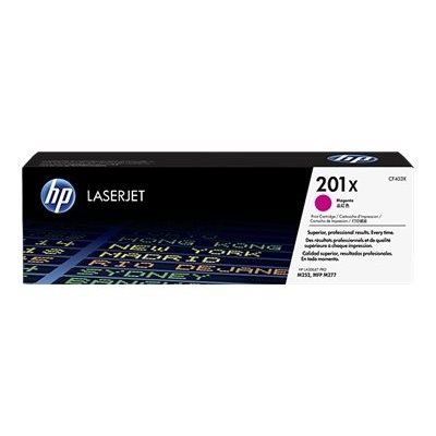 HP 201X, riittoisa väriainekasetti, magenta, jopa 2300 sivua