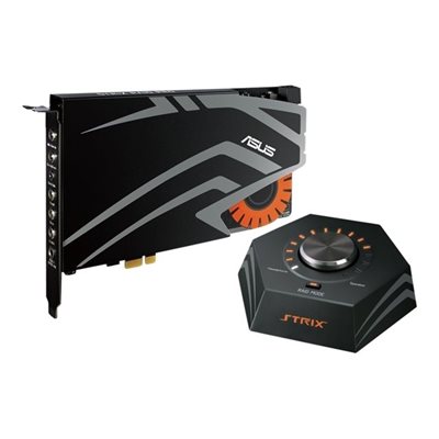 Asus Strix Raid PRO, 7.1-kanavainen äänikortti PCI-E väylään