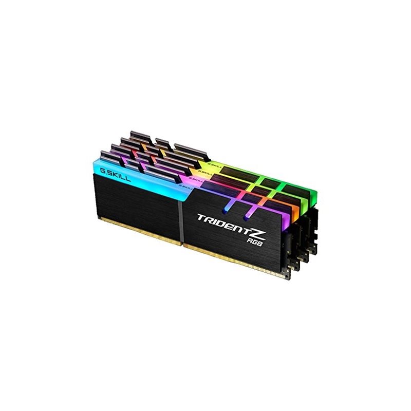 G.Skill 64GB (4 x 16GB) Trident Z RGB, DDR4 3200MHz, CL15, 1.35V