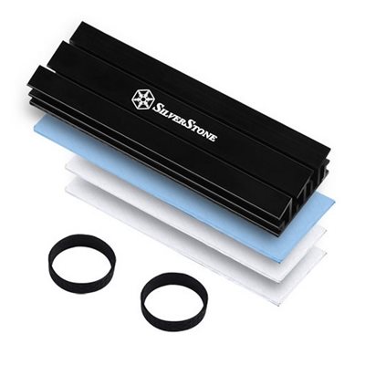 SilverStone TP02-M2, jäähdytyssarja M.2 2280 SSD-levylle