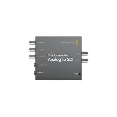 Blackmagic Design Mini Converter Analog to SDI -muunnin, harmaa