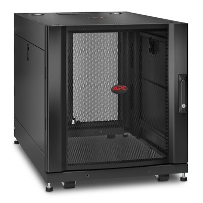 APC NetShelter SX 12U 658x600x900mm Server Rack Enclosure with Sides Black