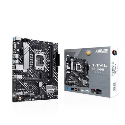 Asus PRIME H610M-A-CSM, mATX-emolevy
