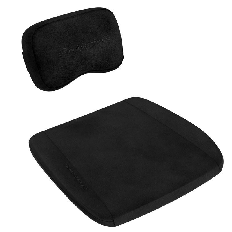 noblechairs Memory Foam Set - Head Pillow + Seat Pad