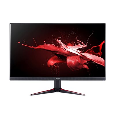 Acer 23,8" Nitro VG240Y M3, 180Hz Full HD -pelimonitori, musta/punainen
