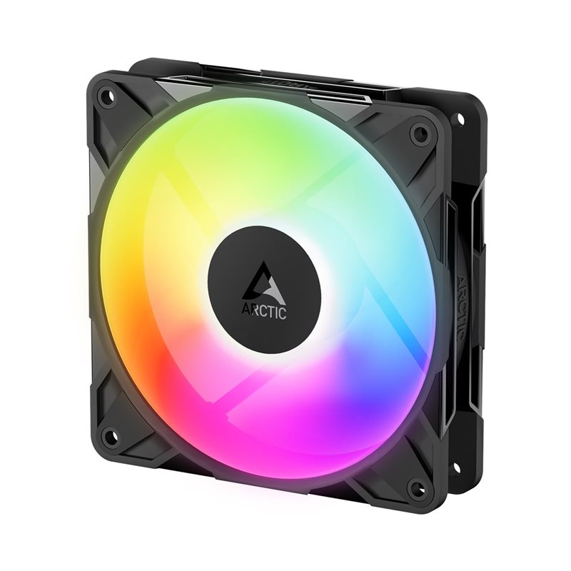 ARCTIC P12 Pro Reverse A-RGB, 120mm PWM-laitetuuletin, musta