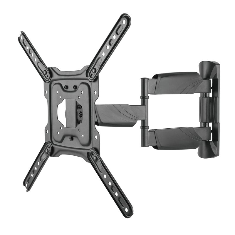 Deltaco 23-55" FullMotion Wall Mount, seinäteline näytölle, musta