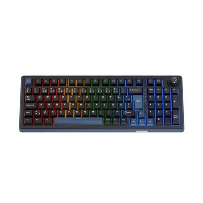 Ducky OK-M-98, mekaaninen näppäimistö, 98% Baby Switch, musta / sininen
