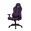 Arozzi (Outlet) Torretta Soft Fabric v2 - Purple, kangasverhoiltu pelituoli, violetti/musta
