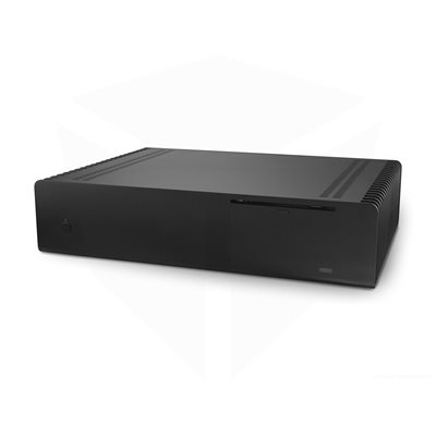 Streacom FC10 Alpha, tuulettimeton ATX-kotelo optisella aukolla, musta