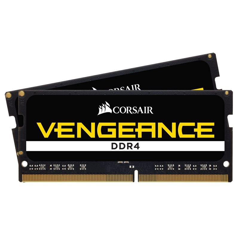Corsair 32GB (2 x 16GB) Vengeance Performance, DDR4 2933MHz, SO-DIMM, CL19, 1.20V, musta