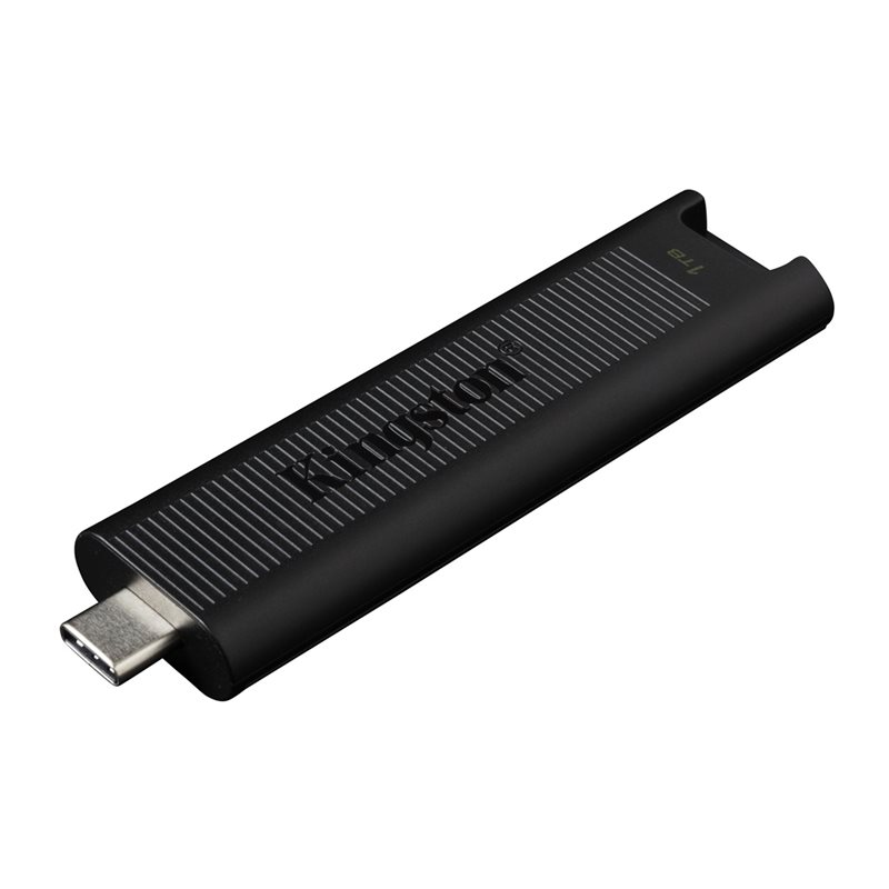 Kingston 256GB DataTraveler Max, USB 3.2 Gen2 -muistitikku, USB-C, musta