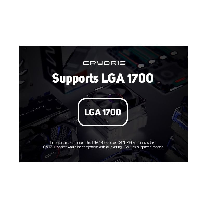 Cryorig LGA 1700 Kit - Type B, kiinnityssarja LGA1700-kannalle