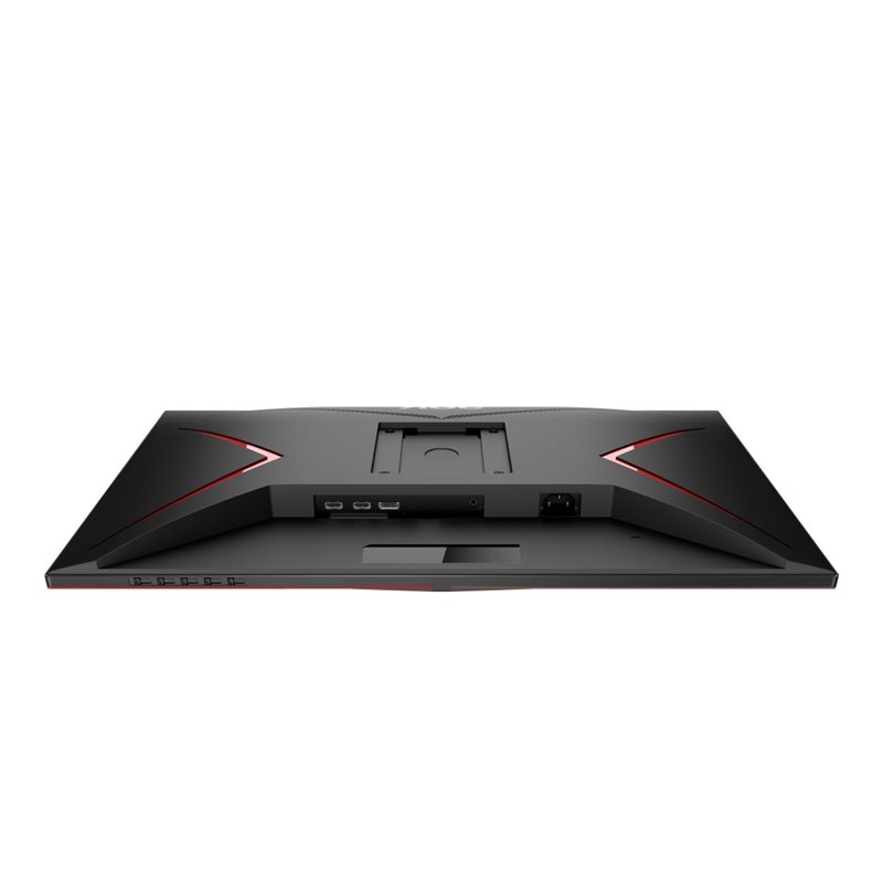 AOC 27" Q27G2E/BK, 155Hz (OC) QHD-pelimonitori, musta/punainen - Kuva 2