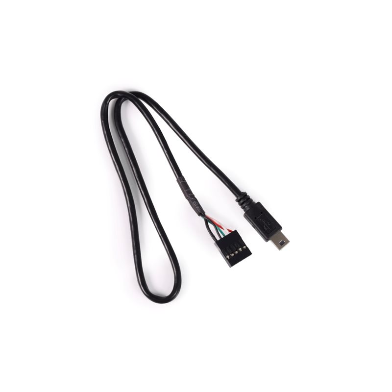 Alphacool Mini USB to Mainboard USB -kaapeli, 5-Pin, 40cm, musta