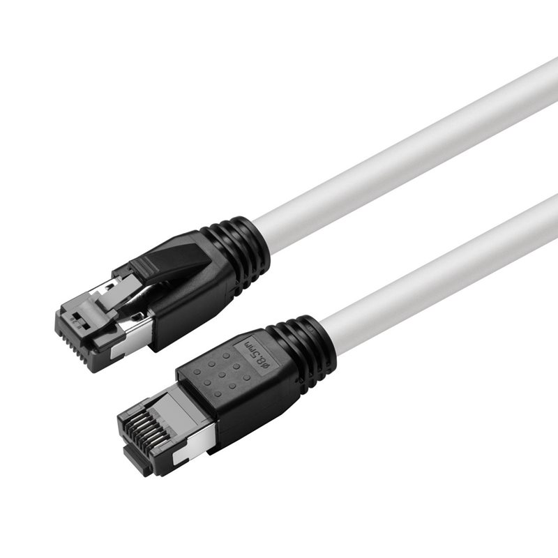 MicroConnect S/FTP Cat8.1 suojattu laitekaapeli, 10m, valkoinen