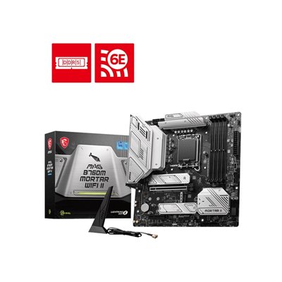 MSI MAG B760M MORTAR WIFI II, mATX-emolevy
