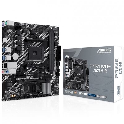 Asus PRIME A520M-R, mATX-emolevy