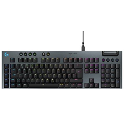 Logitech G915 X, mekaaninen pelinäppäimistö, Tactile, musta/harmaa