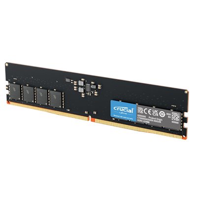 Crucial 16GB (1 x 16GB) DDR5 4800MHz, CL40, 1.10V, musta