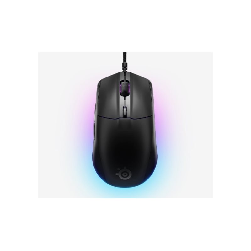 SteelSeries Rival 3 Gen 2, optinen pelihiiri, musta