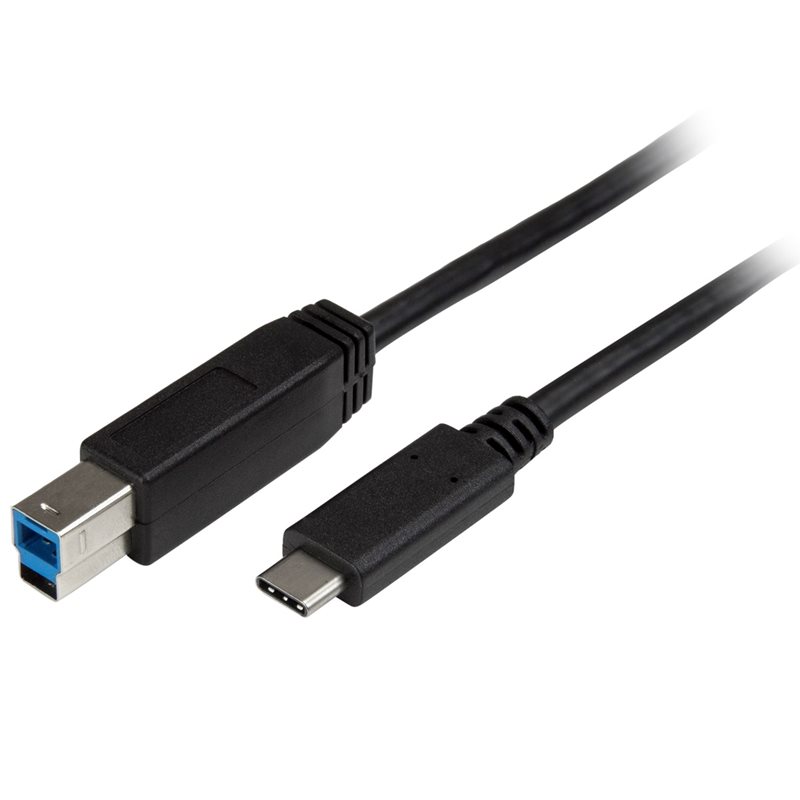 StarTech.com USB-C - USB-B -kaapeli, 2m, musta