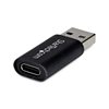StarTech.com USB-A -> USB-C -adapteri, musta