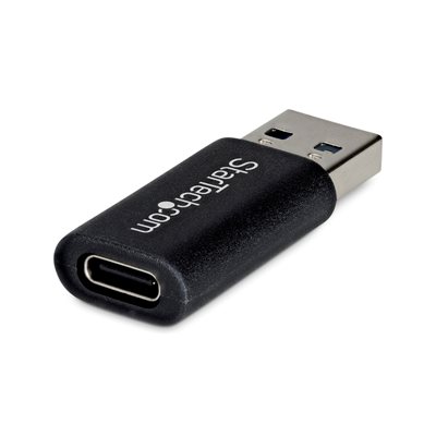 StarTech.com USB-A -> USB-C -adapteri, musta