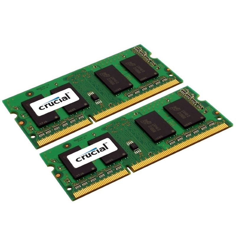 Crucial 8GB (2 x 4GB), DDR3 1333MHz, SODIMM, CL9