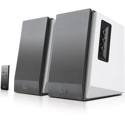 Edifier R1700BT -aktiivikaiuttimet, Bluetooth 5.1, valkoinen/hopea