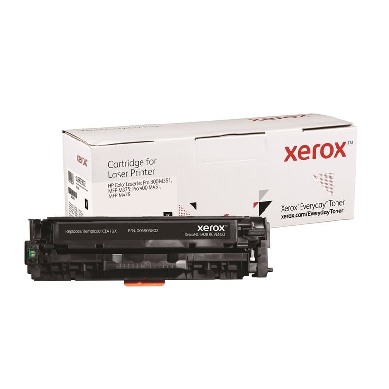 Xerox Everyday Toner -tarvikelaserväriainekasetti, musta, jopa 4000 sivua (HP)