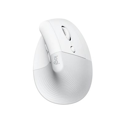 Logitech Lift, langaton ergonominen pystyhiiri, 4000 DPI, luonnonvalkoinen