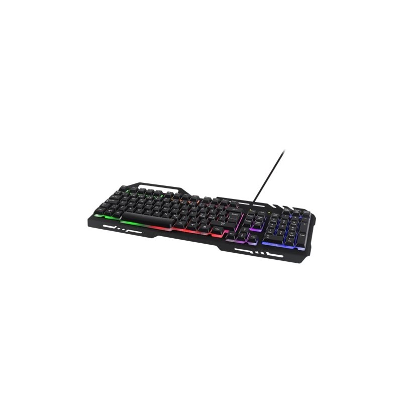 Deltaco Gaming (Outlet) GAM-042, metallirunkoinen pelinäppäimistö, musta