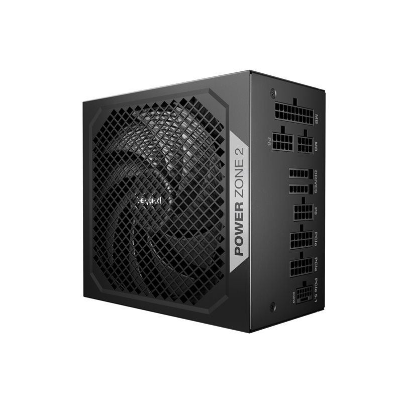 be quiet! 1000W Power Zone 2, ATX-virtalähde, 80 Plus Platinum, musta