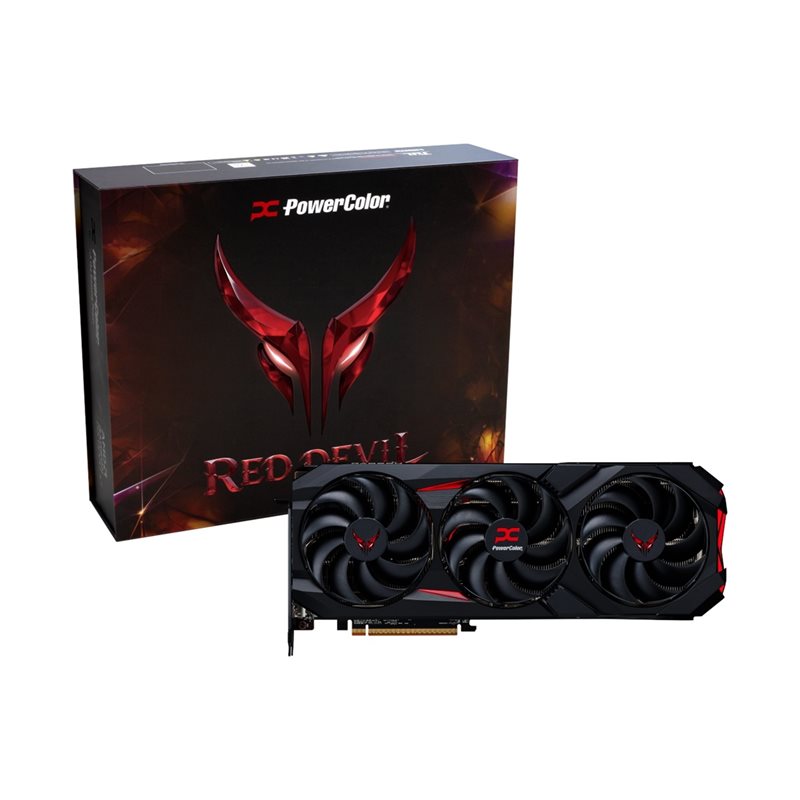 PowerColor Radeon RX 9070 XT Red Devil - Limited Edition -näytönohjain, 16GB GDDR6