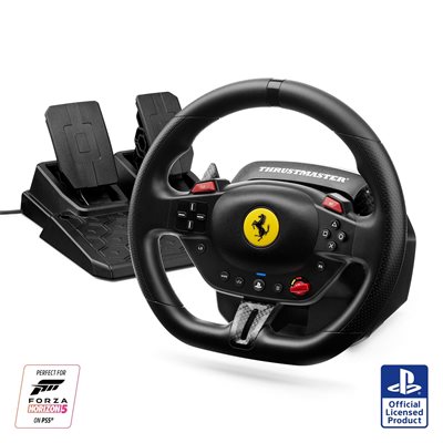 ThrustMaster T98-P Ferrari 296GTB -rattipaketti, PS5 / PS4 / PC