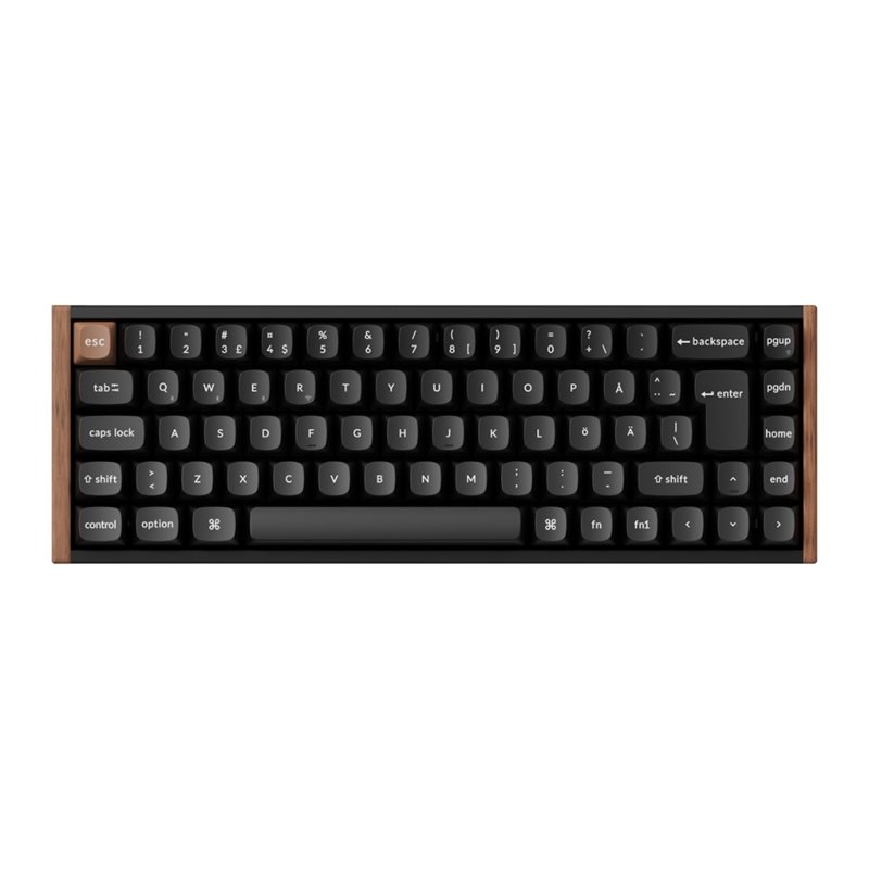 Keychron K6 HE SE, langaton mekaaninen näppäimistö, 65%, Gateron 2.0 Purple Magnetic Switch, musta