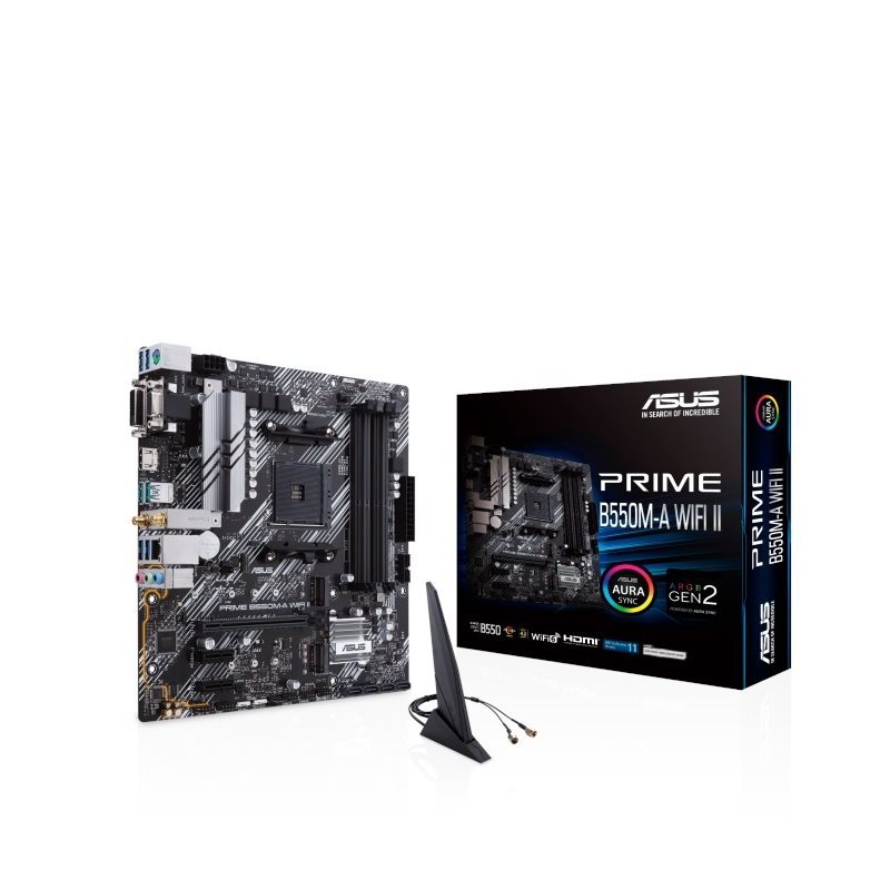 Asus (Outlet) PRIME B550M-A WIFI II, mATX-emolevy