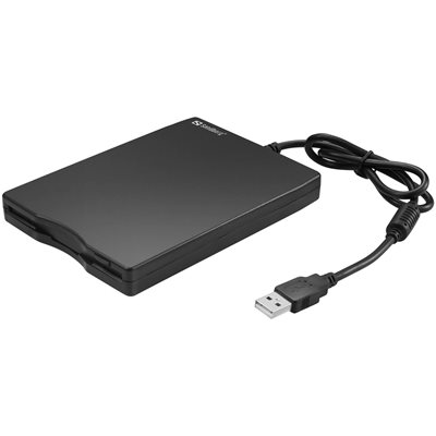 Sandberg (Outlet) Ulkoinen diskettiasema, USB-A, musta